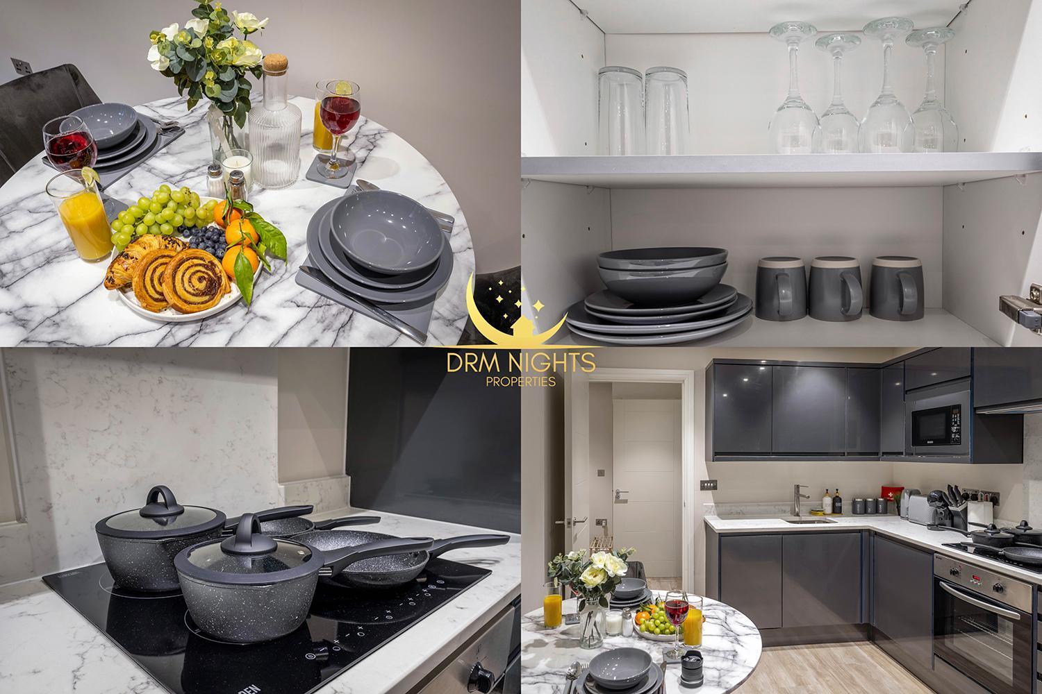 Modern 1-Bedroom Apartment In Leeds City Centre Sleeps 2 Central Station Dış mekan fotoğraf