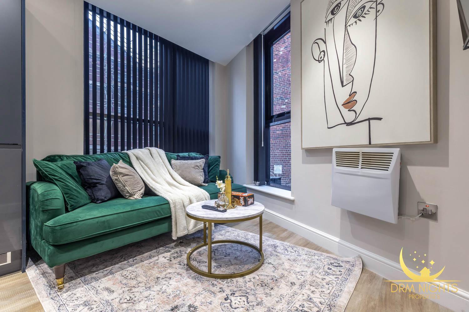 Modern 1-Bedroom Apartment In Leeds City Centre Sleeps 2 Central Station Dış mekan fotoğraf