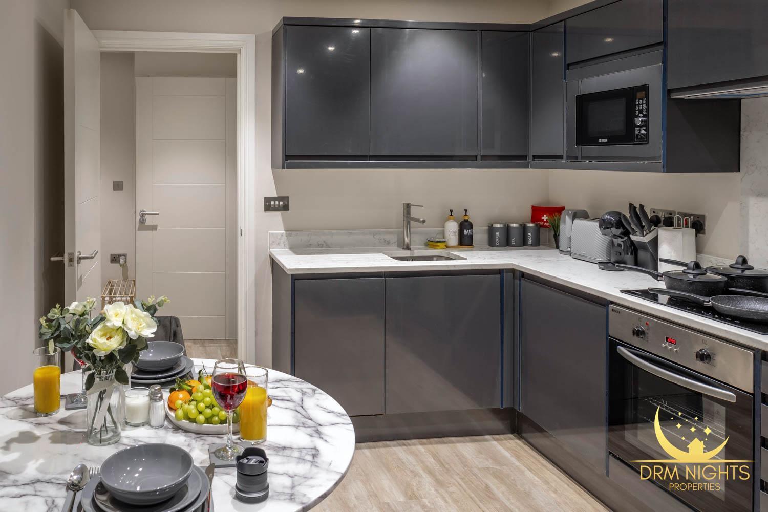 Modern 1-Bedroom Apartment In Leeds City Centre Sleeps 2 Central Station Dış mekan fotoğraf