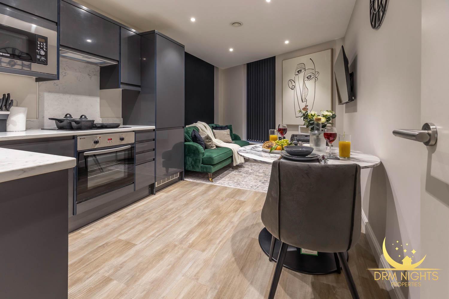 Modern 1-Bedroom Apartment In Leeds City Centre Sleeps 2 Central Station Dış mekan fotoğraf